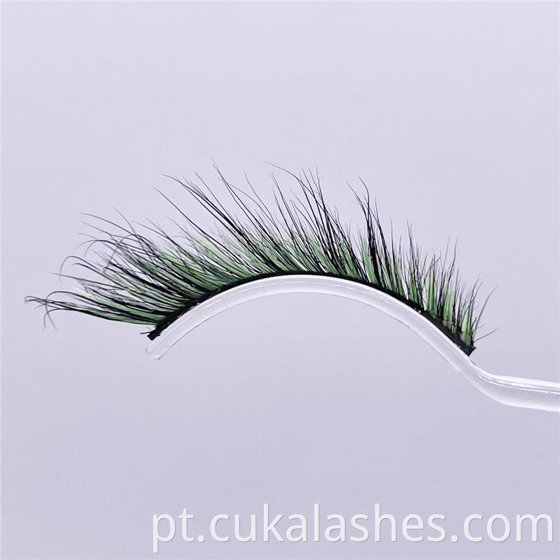 Wispy Color Cat Eye Lashes